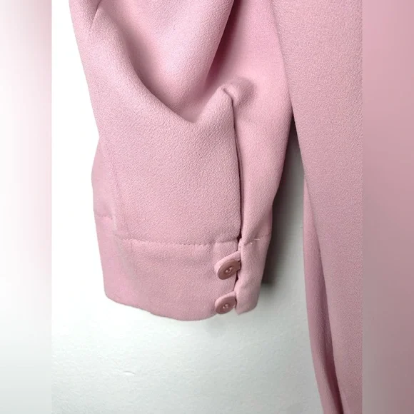 Stylish Draped Lilac mini dress by IRO Paris - Picture 9 of 9